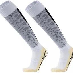 enakshi (label) 2xSoccer Sock Knee High Long Tube Socks Football Athletic Socks White and Black|Clothing Shoes & Accessories | Mens Clothing | Socks-picture-36