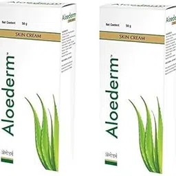 Aloederm Skin Cream for treating Dry Skin With Aloevera - 50 gm, Pack Of 2-picture-21