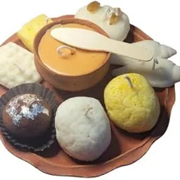 MITTI ROOTS Sweets of Bengal Candles – Set of 5 | Handmade Soy Wax Candles for Festival & Home Décor | Decorative Mithai-Inspired Candles for Gifting, Diwali, Puja & Celebrations-picture-55