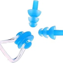 SOLDTRUE Swimming Nose Clip and Ear Plugs Set – Soft, Comfortable Ear & Nose Protection for Swimmers, Pool & Ocean Use with case box-picture-49