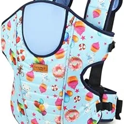 Chinmay Kids Baby Carrier Bag in 3-in-1 Ergonomic Adjustable Sling Kangaroo Design for Infant Child and Mother Travel - 0 to 2 Year, Cupcake-picture-26