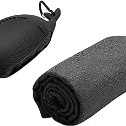 JAZZY PEARLS® Gym Towel Cooling Sport Washcloth Fitness Towel for Football Jogging Workout Grey-Sporting Goods-Fitness Running & Yoga-Fitness Equipment & Gear-Gym Towels-1 Cool Gym Towel 1 Storage Box-picture-19