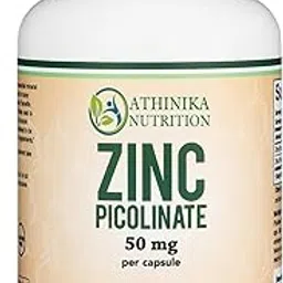 Zinc Picolinate 50mg, 300 Capsules (Immune Support) Non-GMO, Gluten Free image 1