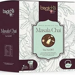 Bagicha by Jay Shree Tea | Masala Chai 500g | Assam CTC Black Tea with Whole Spices | Strong Indian Spiced | Premium Loose Leaf Blend for Milk Chai-picture-22