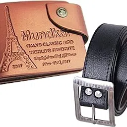 mundkar Men's Wallet Belt & Other Accessories Gift Set (299_Combo_02)-picture-45