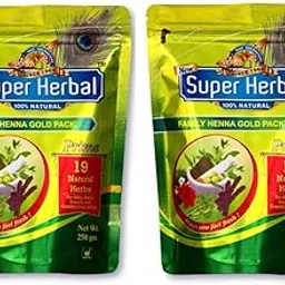 Prime Henna Gold Pack -250gms Natural Mehendi (pack of 2)-picture-57