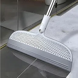 Multipurpose Bathroom mop for Floor Drying | Silicone Wiper for Floor, Window & Glass Cleaning | Non-Slip Handle, Streak-Free Water Wiper for Bathroom Floor, Tiles, Shower & Kitchen-picture-13