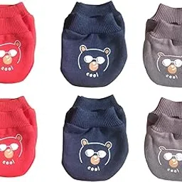 lappu Baby Winter fleece Mittens Set For Newborn Babies | Baby Hand Gloves 0-6 Months (Multicolors)-picture-20
