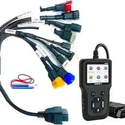 DANLITE TOOLS TECHNICIAN All BS6 Bikes Scanners and All BS6 Bikes 9 Cord Cables free with Continuity Tester (V311+9Cord)-picture-20