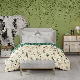 MYTRIDENT Juniors Printed Comforter Double, 150 GSM-Jigsaw Jungle-picture-20
