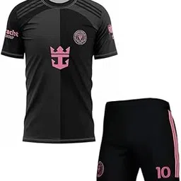 RJM Messi 10 Football Jersey Tshirt 2024 with Printed Shorts for (Men,Kids & Boys)-picture-19