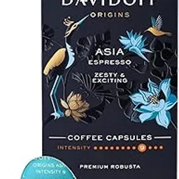 Daviddoff Origins Asia Espresso Coffee 9/12 Intensity 10X Capsules, 55g (Imported)-picture-28
