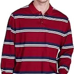 sane originals Full Sleeve Polo T-Shirt for Men with Pocket || Stripe Collar T-Shirt for Men-picture-10