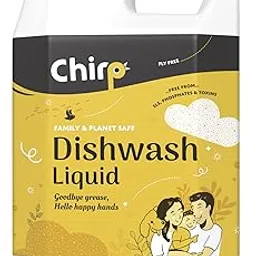 Chirp - Dishwash Liquid Gel (2.5Lits), Ecofriendly with Natural, Organic, Herbal, Non-toxic, Plant-based Ingredients, Gentle on Sensitive Skin-picture-18