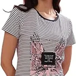 dollar Women's Printed Stretchable Cotton Round Neck Tshirt (8905203568666_AWCN-823-BLK-PO1-L)-picture-52