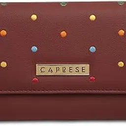 caprese womens POSICLE W Small MAROON Wallet image 1