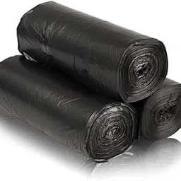 Essoti Black Garbage Bags | X-Large | 30 X 37 Inches | 30 pcs | 15 pcs x Pack of 2, Black-image-3