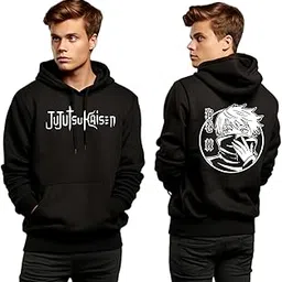 Men’s Graphic Printed Hoodie | Premium Cotton Fleece Pullover | Oversized Unisex Streetwear | Japanese Art Inspired Design | DTF Print Hoodie-image-66