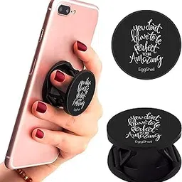 Selfie Grip Stand for Tablets Premium Super Matt (Mobile Selfie Finger Grip) with Expanding Stand for All Smartphones & Tablets (No Need to be Perfect for Amazing)-image-14