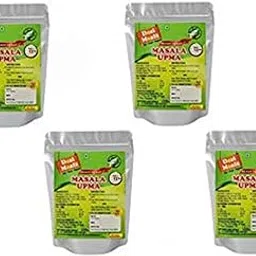 Desi Mealz Ready to Eat Upma Instant Healthy Breakfast - Indian,Tasty and Healthy Ready to Eat Food Products, Best Travel Food Each 100 gm (Masala Upma, Pack of 4)-image-84