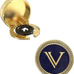 the smart buttons 18K Yellow Gold Colour Plated Snap on Button Cover Cufflinks for Men - Stylish Accessories for Casual & Formal Shirts - Ideal Wedding, Birthday, & Anniversary Gift-picture-17