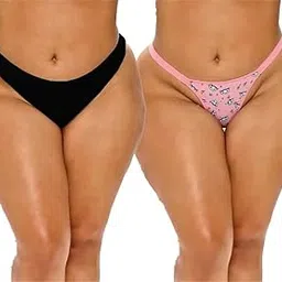 zoqq Bikini Bottoms Set, Thong Panty for Girls & Women's, Pack of 2-picture-51