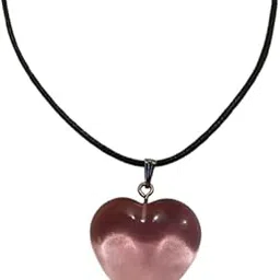 beaded jewels Elegant Red Heart Pendant Necklace with Black Cord – Romantic Jewelry Gift for Women and Girls, Ideal for Everyday and Special Occasions-picture-10