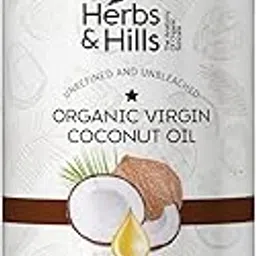 Herbs & Hills Coconut Hair Oil 300ml | Coconut Milk and AnaGain for Strong & Shiny Hair | Oil For Hair Fall, Strength, Damage, Thinning | Healthy, Nourished Hair-picture-10