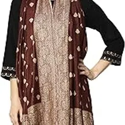 weavers villa Women's 100% Soft Viscose Woven Women's Scarf, Stoles (28" x 80")-picture-16