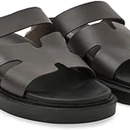 regal Imperio Men Smart Stylish Leather Sandals-picture-17