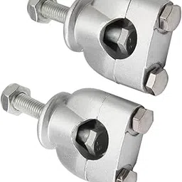 TRENDYNEST 1Pair Motorcycle Handlebar Mounts Riser Bar Dirt Bike Handle Bar Clamps-image-88
