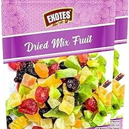 Exotes Dried Fruits Nuts And Seeds (Dried Trail Mix/Breakfast, 500g (2x250g))-picture-25