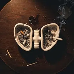 Avinoha Lungs Ashtray | Handcrafted Nano Marble Ashtray with Anatomical Design | Unique Smoking Accessory & Thoughtful Gift | Artistic Table Decor for Bar & Home-picture-18