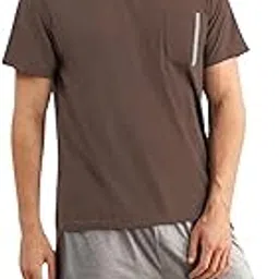 poshax Men's Pyjama Set || T-Shirt and Shorts Set for Men || Night Wear for Men || Night Suit for Men (Cord-04-07)-picture-52