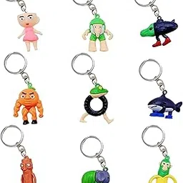 9PCS italian Brainrot Toys, Tung Tung Tung Sahur Toy,3D Printed Collectibles, Unique Shark Design for Desktop Decor and Gift Giving, Creative Display for Collectors-image-6