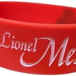 Wristband for Soccer Fans Messi Silicon Red-picture-60