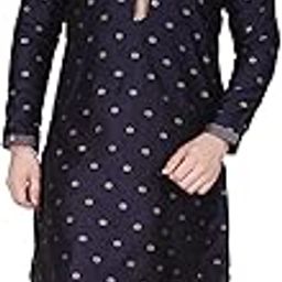 pro-ethic style developer Men's Silk Printed Kurta & Churidar Pyjama Set-picture-41