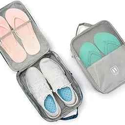 puhbrhy Travel Shoe Bag,Cover,Pouches - Gym Men and Ladies Footwear Packing Storage Portable Cover - Storage Travel Organizer for Women & Men (Multi)-picture-40