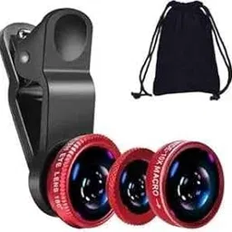 G.FIDEL 3 in 1 Camera Lens Kit Phone Camera Lens Clip Fisheye Lens Macro Lens Wide Angle Lens Cell Phone Lens Attachments Compatible with Most Smartphones for Video, Live Show, Vlog-image-97