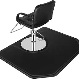 OmySalon 4'x5' - 1/2'' Thick Salon Anti Fatigue Mat for Hairstylist Standing, Barber Floor Matt with Circle Cut Out for Styling Chair, Hair Cutting Hairdressing Equipment-picture-46