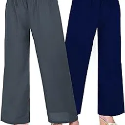 Women's Relaxed Fit Rayon Palazzo-picture-56