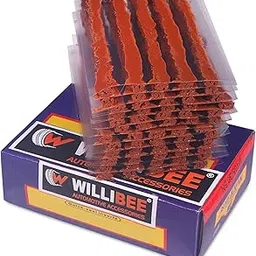 (Pack of 30) Premium Heavy Duty Tubeless Tyre Puncture Repair Strips, 30 Brown Puncher Repair Seal Strips for Car, Bike, SUV, & Motorcycle-picture-18