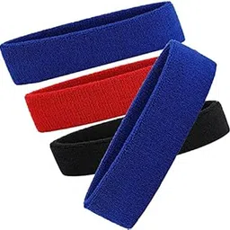 r lon R-LON Workout Headband for Women & Men - Moisture Wicking & Non-Slip Exercise Hairband or Sports Sweatband -Ideal for All Sports Like Tennis, TT, Badminton, Running and Yoga (4 PC) a46-picture-21