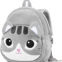 frantic Kids School Bag Velvet soft plush standard Backpack Baby Girl Preschool Travel Bags Baby Girl & Baby Boy Picnic Carry Travelling Bags (2-5 Years)-picture-43