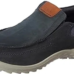 woodland Men Dnavy Loafers image 1