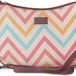 zouk Women's Handcrafted Vegan Classic Zipper Wallet-picture-14