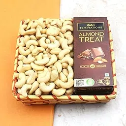 SFU E Com Dry Fruit Hamper Pack with Cashew & Temptation | Ideal for Rakhi, Diwali and Festive Gifting | Premium Dry Fruit Hamper For Corporate Gifts, Family, Friends, New year | 172-picture-29