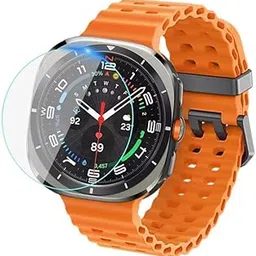 Prime Retail Tempered Glass for Samsung Galaxy Watch Ultra 47mm - Scratch Resistant, Bubble Free, Smooth Touch Full Screen Protector with Easy Installation Kit - Transparent-picture-28