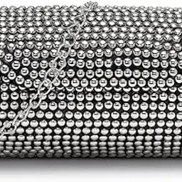 anekaant Metal Mirage Metal Mosaic Clutch for Women & Girls | Party & Wedding Evening Purse-picture-17