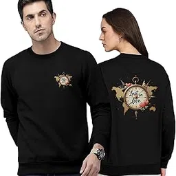 twinny zone Couple Combo Sweatshirts | Fleece Cotton Design for Men and Women (Regular Fit | SweatshirtsCoupleDTG)-picture-26